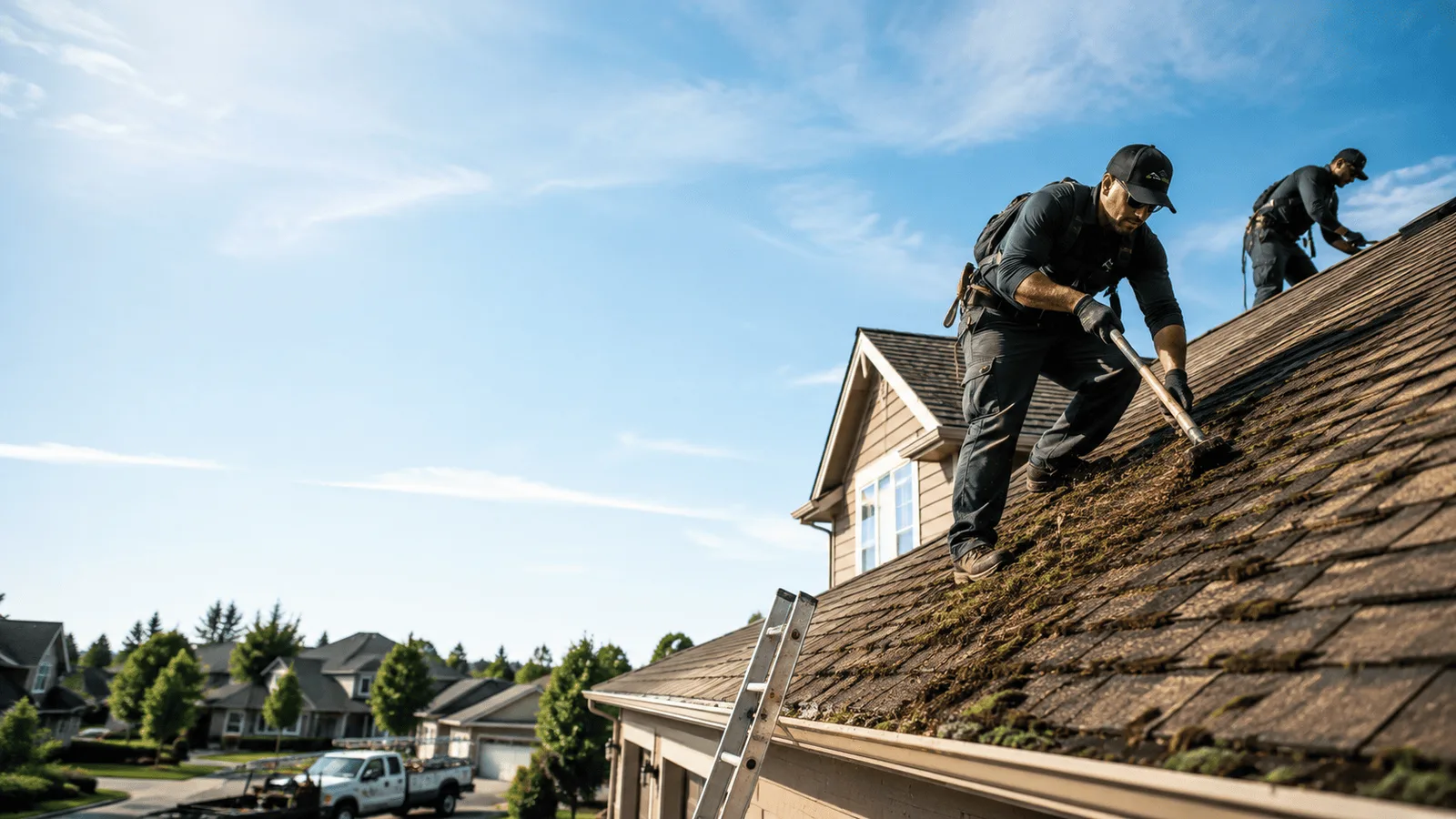 Roof Moss Removal in Caputa, SD near me
